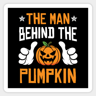 The Man Behind The Pumpkin Pregnancy Announcement Sticker